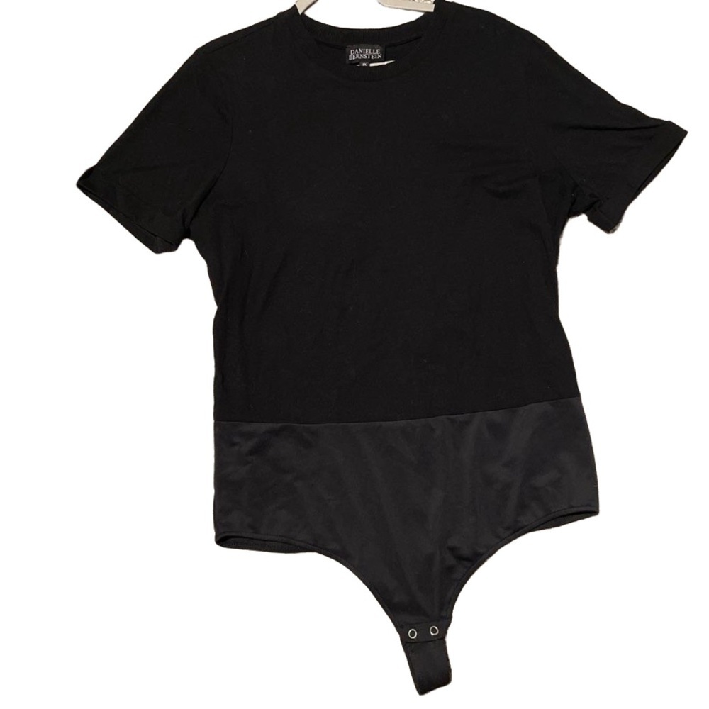 Danielle Bernstein Black Bodysuit 1X